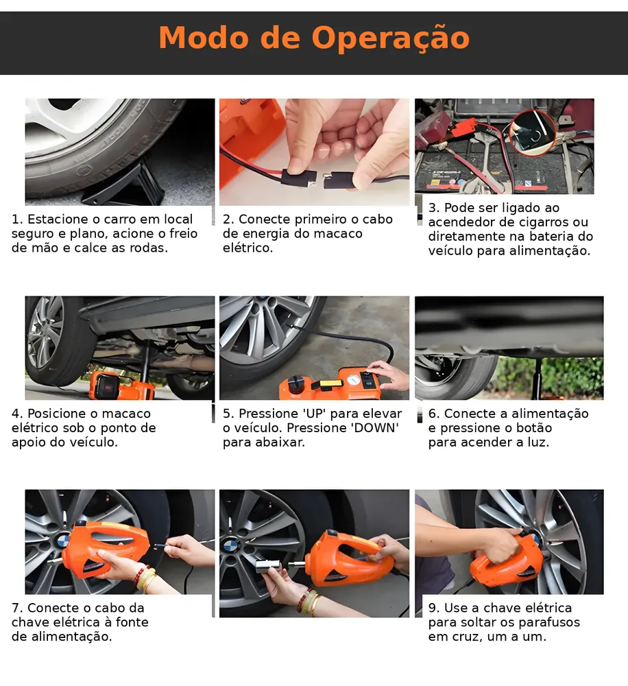 Kit Macaco Elétrico 4 em 1 — Imagem 4